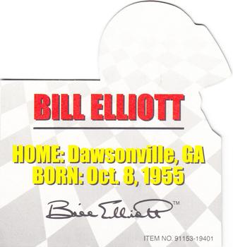 1999 Racing Champions #91153-19401 Bill Elliott Back