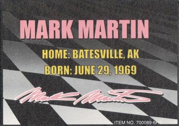 2000 Racing Champions #700089-6HA Mark Martin Back