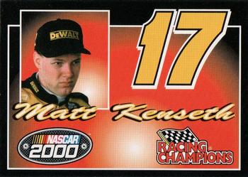2000 Racing Champions #700105-6HA Matt Kenseth Front