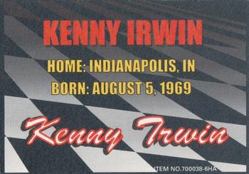 2000 Racing Champions #700038-6HA Kenny Irwin Back
