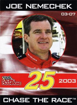 2003 Racing Champions #03-07 Joe Nemechek Front