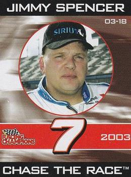 2003 Racing Champions #03-18 Jimmy Spencer Front