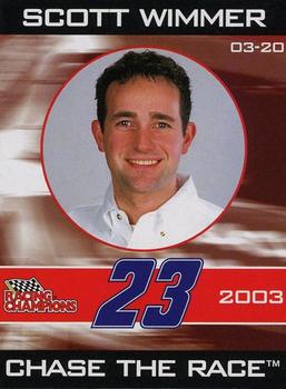 2003 Racing Champions #03-20 Scott Wimmer Front