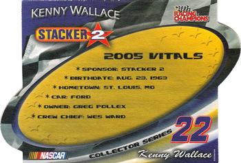 2005 Racing Champions #05#22KW-6HA Kenny Wallace Back