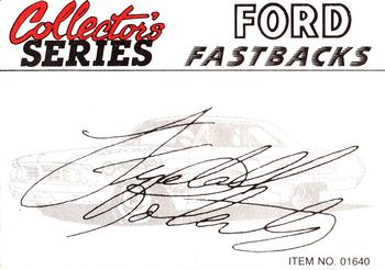 1992 Racing Champions Racing Hero's #01640 Fireball Roberts Back