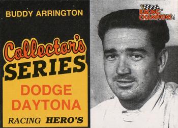 1992 Racing Champions Racing Hero's #01634 Buddy Arrington Front