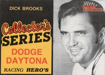 1992 Racing Champions Racing Hero's #01629 Dick Brooks Front