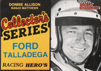 1992 Racing Champions Racing Hero's #01683 Donnie Allison Front