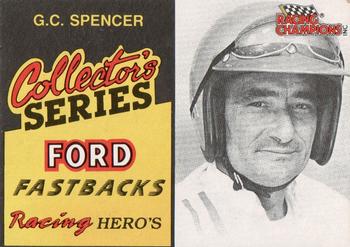 1992 Racing Champions Racing Hero's #01643 G.C. Spencer Front