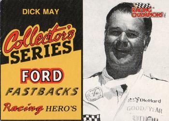 1992 Racing Champions Racing Hero's #01698 Dick May Front