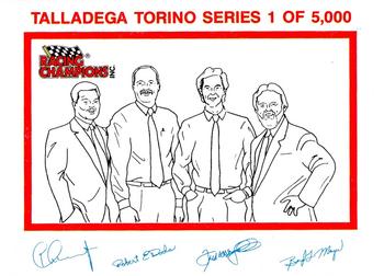 1992 Racing Champions Racing Hero's #01703 Talladega Torino Front