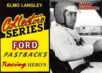 1992 Racing Champions Racing Hero's #01674 Elmo Langley Front