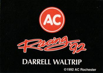 1992 Racing Champions AC Racing #NNO Darrell Waltrip Back