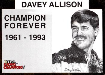 1993 Racing Champions Premier #01851 Davey Allison Front