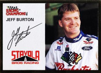 1994 Racing Champions Premier #01800-02240 Jeff Burton Front
