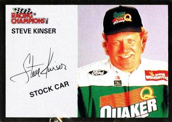 1995 Racing Champions Premier #01800-03722 Steve Kinser Front