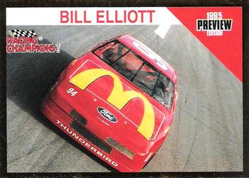 1995 Racing Champions Premier #01800-02302P Bill Elliott Front