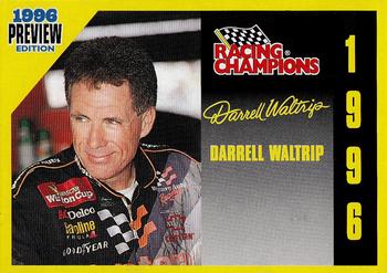 1996 Racing Champions Preview #01153-03803P Darrell Waltrip Front