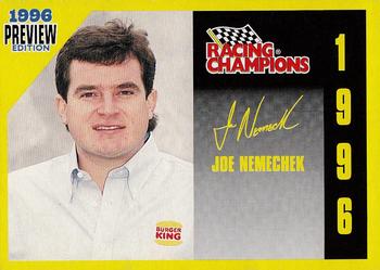 1996 Racing Champions Preview #01153-03788P Joe Nemechek Front