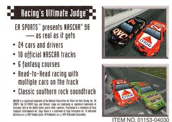 1997 Racing Champions Exclusives #01153-04030 EA Sports Back