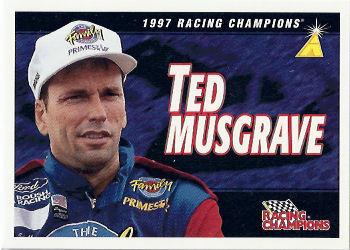 1997 Racing Champions Pinnacle #NNO Ted Musgrave Front