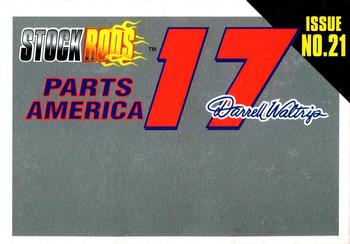 1997 Racing Champions Stock Rods #21 Darrell Waltrip Front
