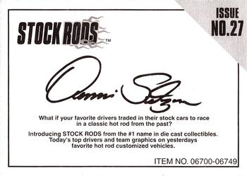 1997 Racing Champions Stock Rods #27 Dennis Setzer Back