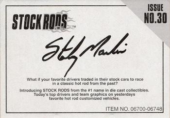 1997 Racing Champions Stock Rods #30 Sterling Marlin Back