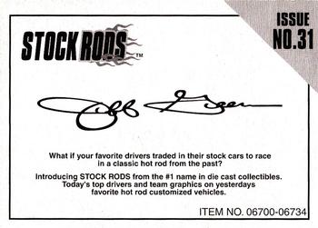 1997 Racing Champions Stock Rods #31 Jeff Green Back