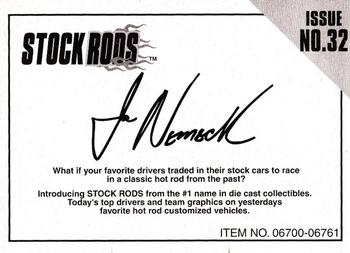 1997 Racing Champions Stock Rods #32 Joe Nemechek Back