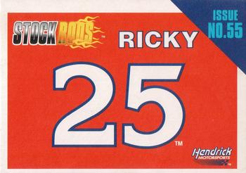 1997 Racing Champions Stock Rods #55 Ricky Craven Front