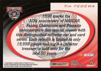 1998 Racing Champions Pinnacle #NNO Tim Fedewa Back