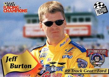 1998 Racing Champions Press Pass #NNO Jeff Burton Front