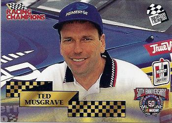 1998 Racing Champions Press Pass #NNO Ted Musgrave Front