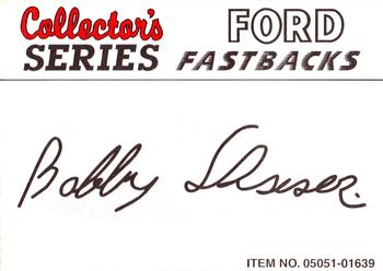 1998 Racing Champions Legends #43 Bobby Isaac Back