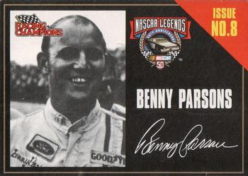 1998 Racing Champions Legends #8 Benny Parsons Front