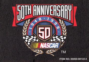 1998 Racing Champions NASCAR 50th Anniversary #29 1977 Back