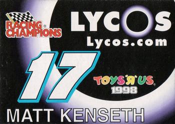 1998 Racing Champions Toys'Я'Us Gold Chrome #00927-04237 Matt Kenseth Front
