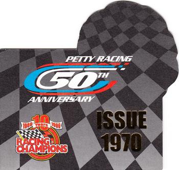 1999 Racing Champions Petty Racing 50th Anniversary #1970 Richard Petty Back