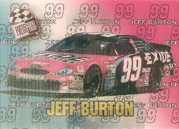 1999 Racing Champions Press Pass #NNO Jeff Burton Front