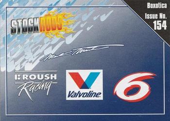 1999 Racing Champions Stock Rods #154 Mark Martin Front