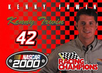 2000 Racing Champions Premier #704038-6HA Kenny Irwin Front
