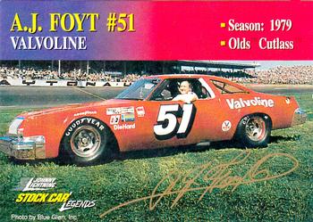1998 Johnny Lightning Stock Car Legends #NNO A.J. Foyt Front