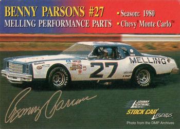 1998 Johnny Lightning Stock Car Legends #NNO Benny Parsons Front