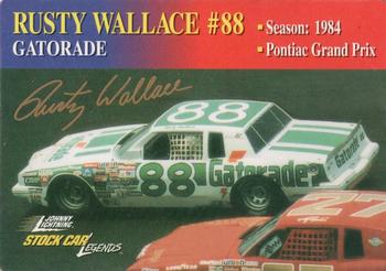 1998 Johnny Lightning Stock Car Legends #NNO Rusty Wallace Front