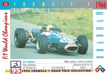 1995 PMC Formula 1 #15 Jack Brabham Back