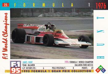 1995 PMC Formula 1 #25 James Hunt Back