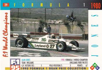 1995 PMC Formula 1 #29 Alan Jones Back