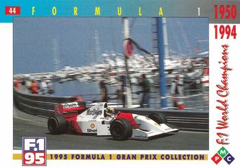 1995 PMC Formula 1 #44 F-1 World Champions 1950-1994 Back