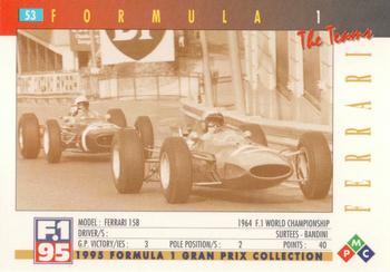 1995 PMC Formula 1 #53 Ferrari 158 Back